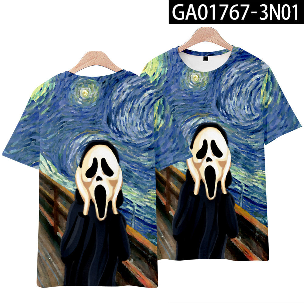 Artistic Painting Print T-Shirt
