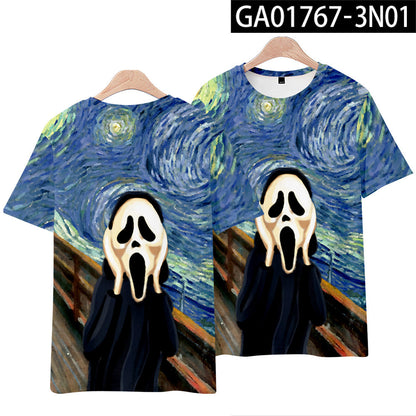 Artistic Painting Print T-Shirt