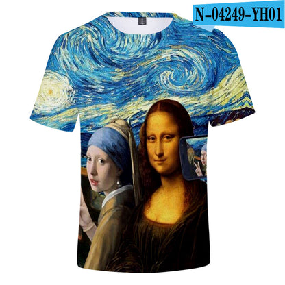 Artistic Painting Print T-Shirt