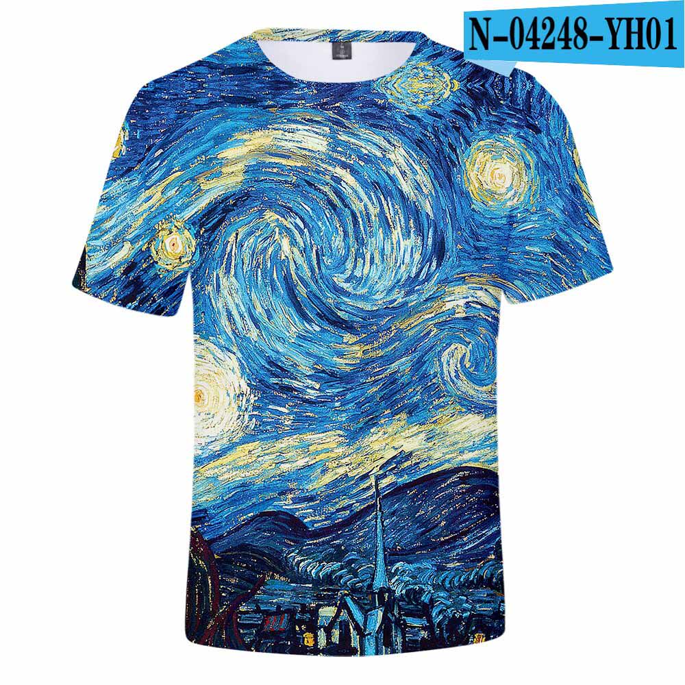 Artistic Painting Print T-Shirt