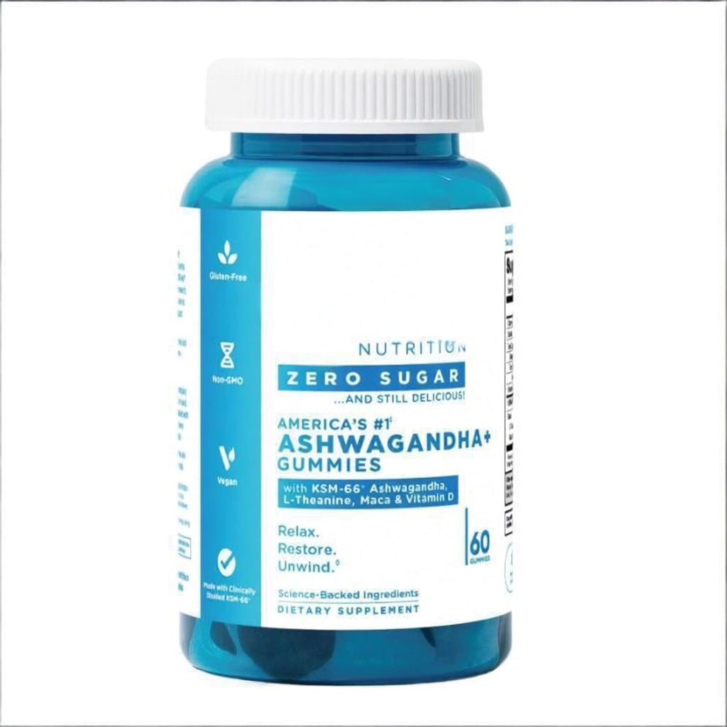 Ashwagandha and Vitamin D Gummies for Adults