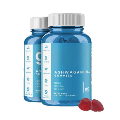 Ashwagandha and Vitamin D Gummies for Adults