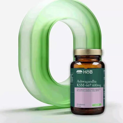 Ashwagandha Supplement with L-Theanine Capsules
