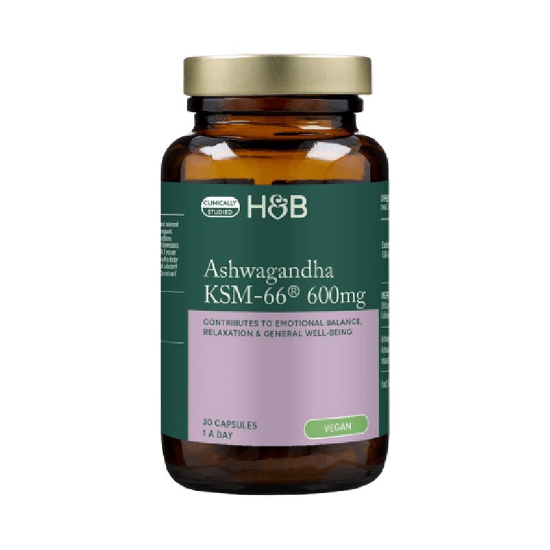 Ashwagandha Supplement with L-Theanine Capsules