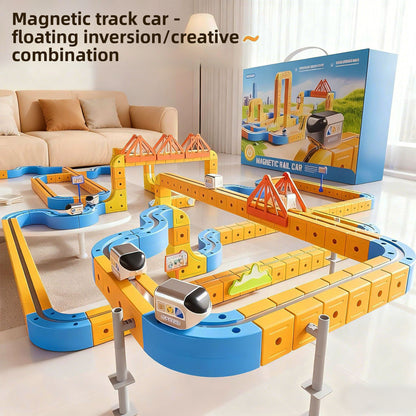 Assembled toy building blocks