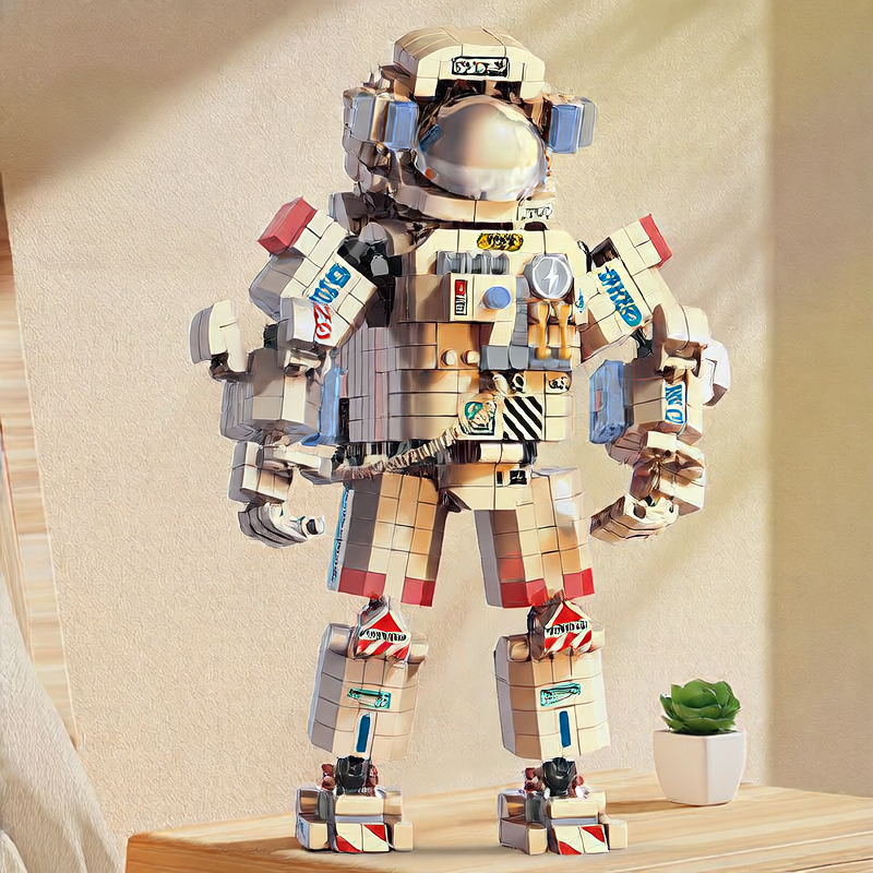 Astronaut Building Blocks