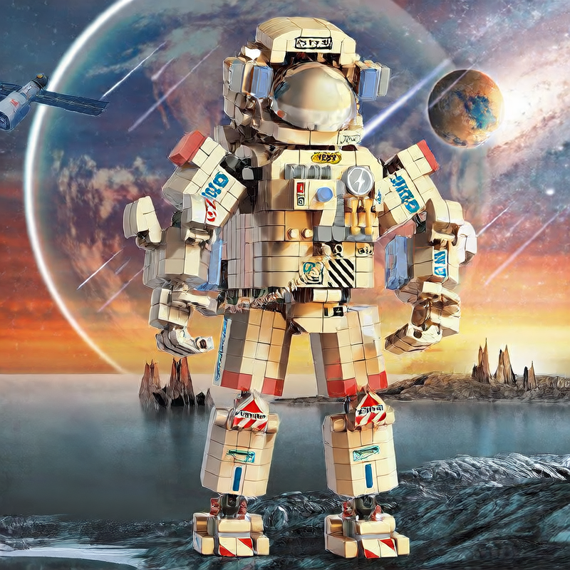 Astronaut Building Blocks