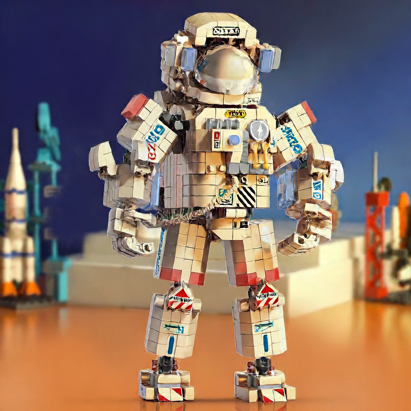 Astronaut Building Blocks