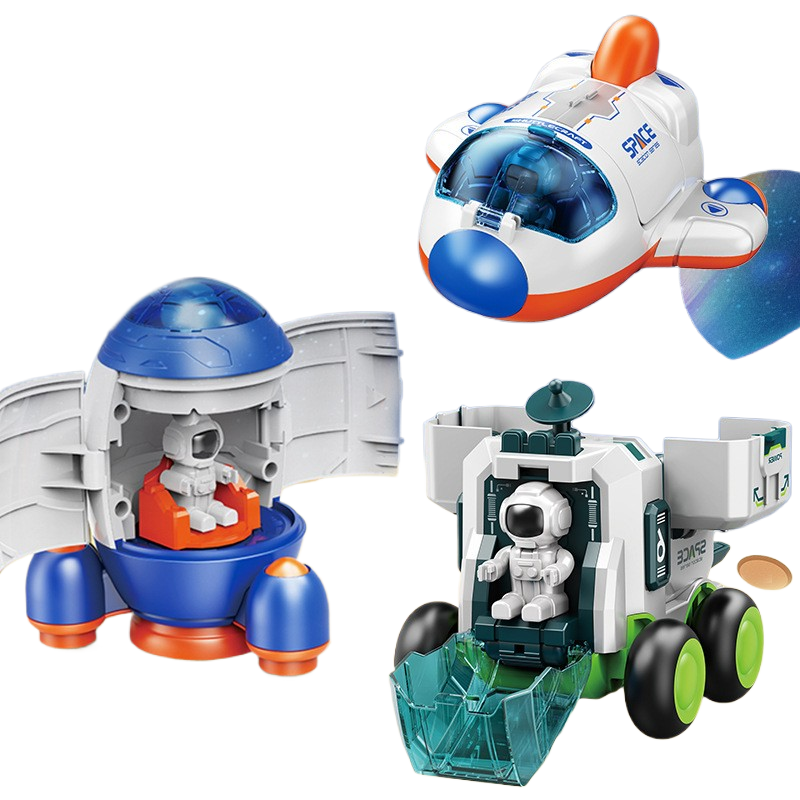 Astronaut interstellar space explorer rocket toy