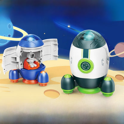 Astronaut interstellar space explorer rocket toy