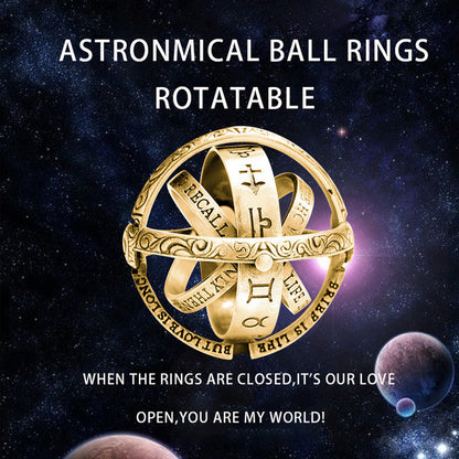 Astronomical Foldable Geometric Ring