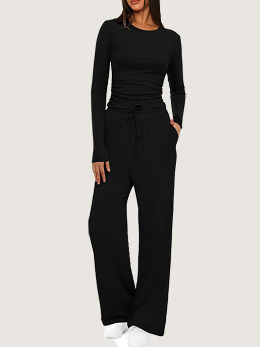 Asymmetric design casual suit