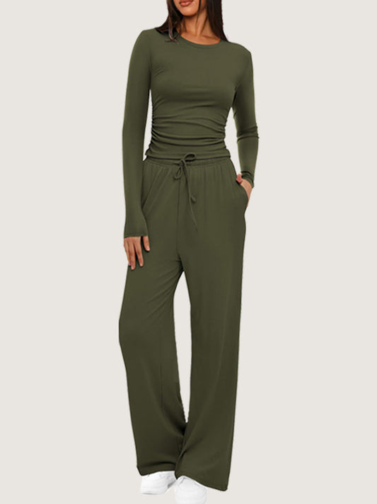 Asymmetric design casual suit