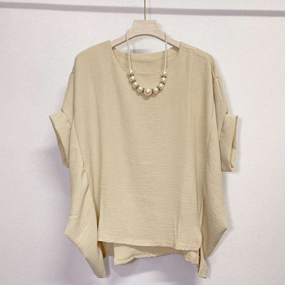 Asymmetrical Hem Women's Shirt