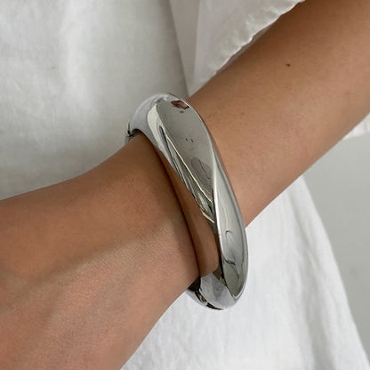 Asymmetrical Resin Bracelet