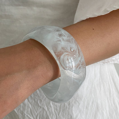 Asymmetrical Resin Bracelet
