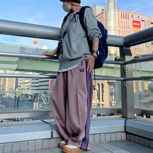 Athletic wide-leg pants