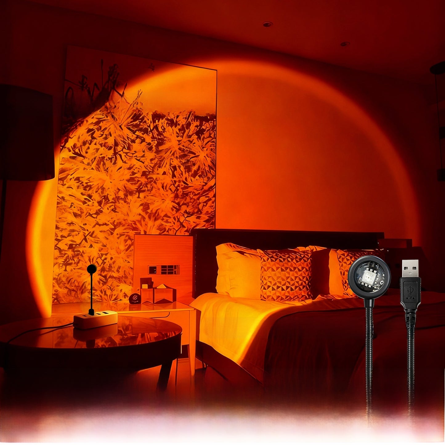 Atmosphere sunset lamp