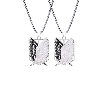Attack on Titan Wings of Freedom Alloy Necklace Brooch Keychain