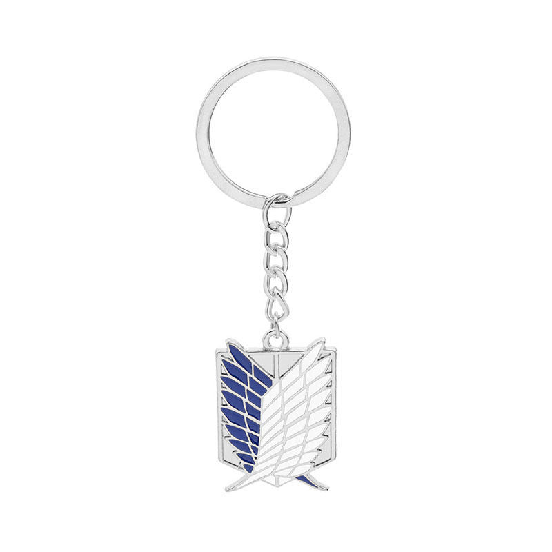 Attack on Titan Wings of Freedom Alloy Necklace Brooch Keychain