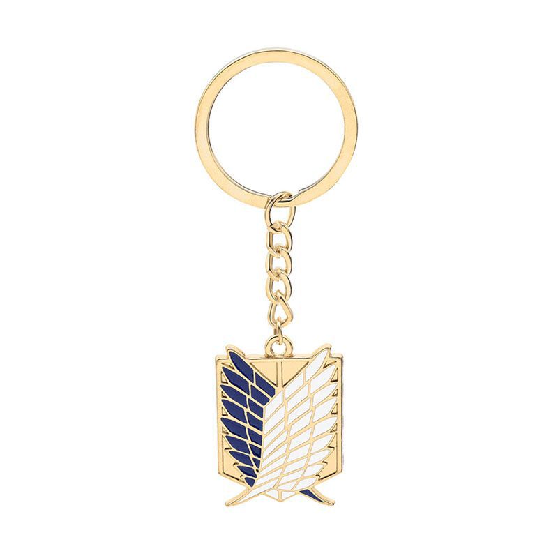 Attack on Titan Wings of Freedom Alloy Necklace Brooch Keychain