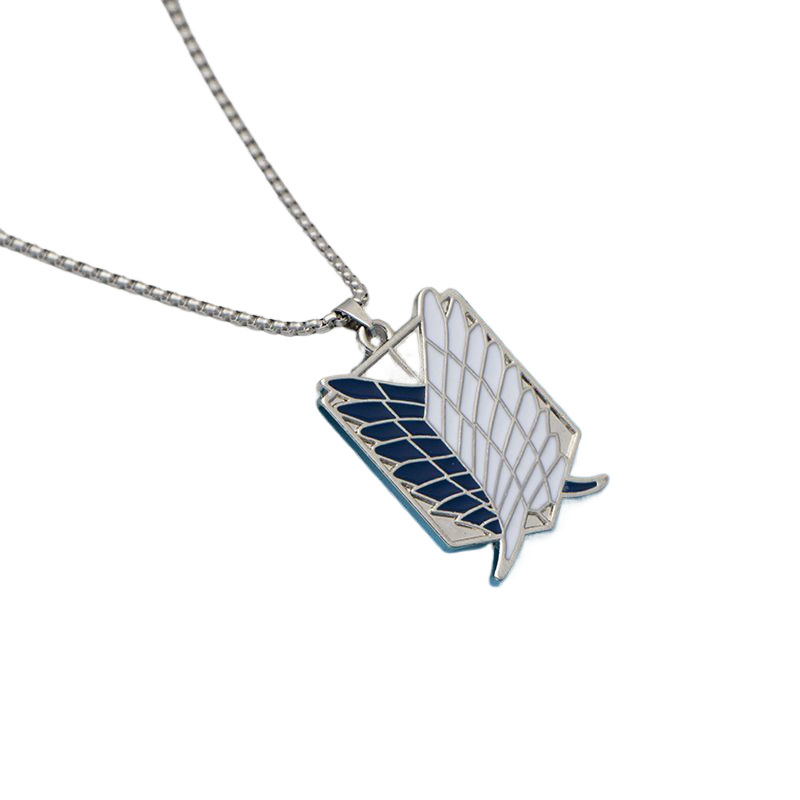 Attack on Titan Wings of Freedom Alloy Necklace Brooch Keychain