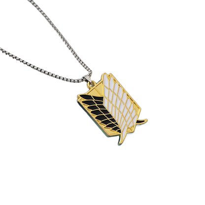 Attack on Titan Wings of Freedom Alloy Necklace Brooch Keychain