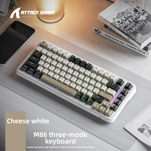 Attack Shark M86 Wireless Mechanical Keyboard RGB Gaming