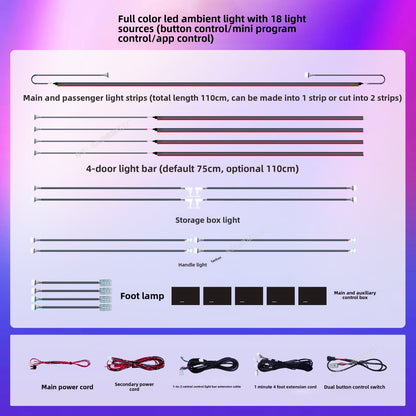 Audi A3 S3 Carbon Fiber Ambient Light Trim Panel