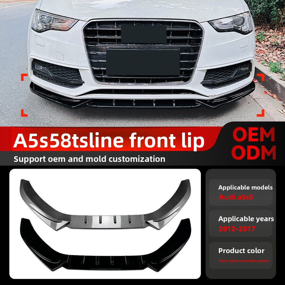 Audi A5 S5 Front Lip Spoiler Body Kit