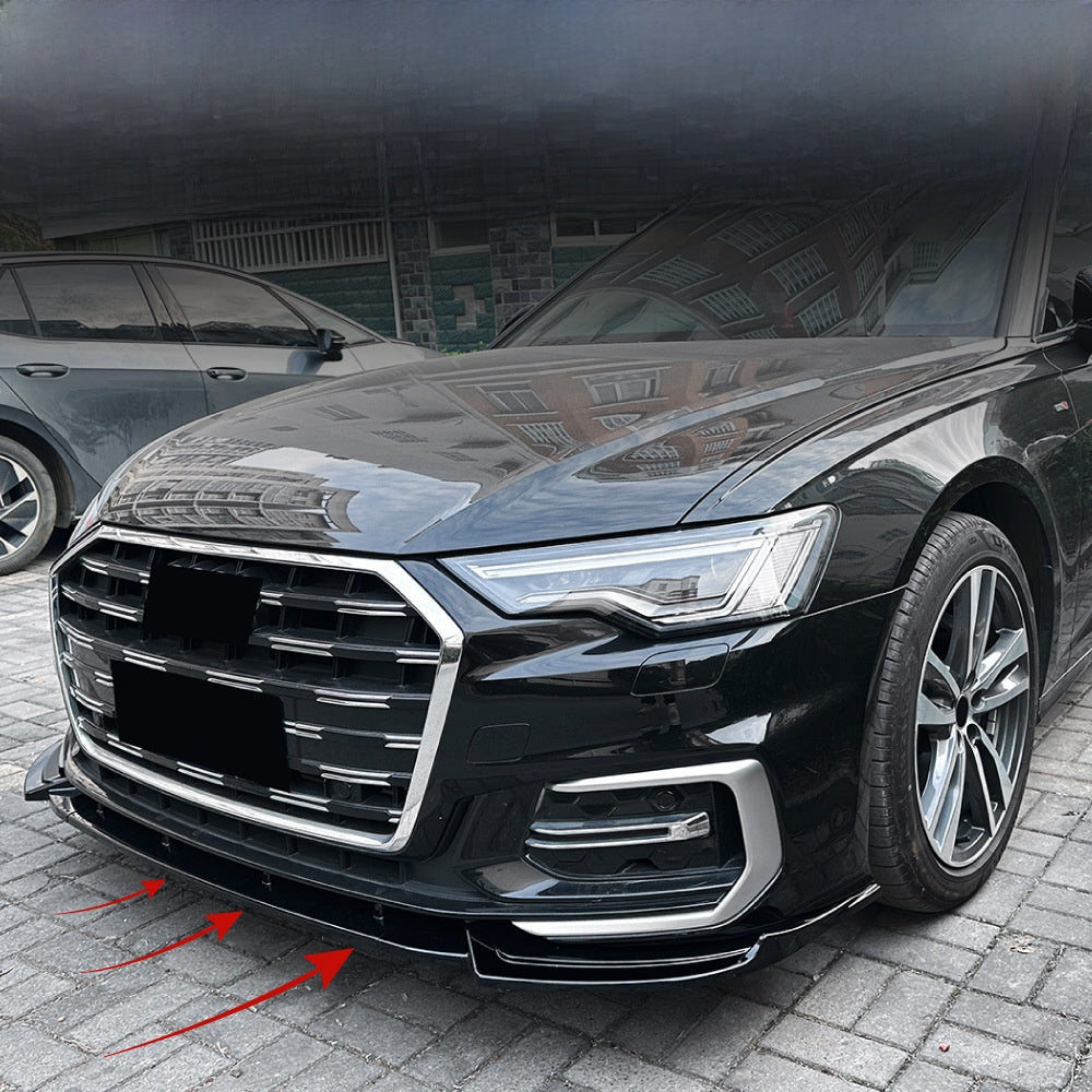 Audi A6 C8 Sline Front Lip Shovel Corner Surround Kit