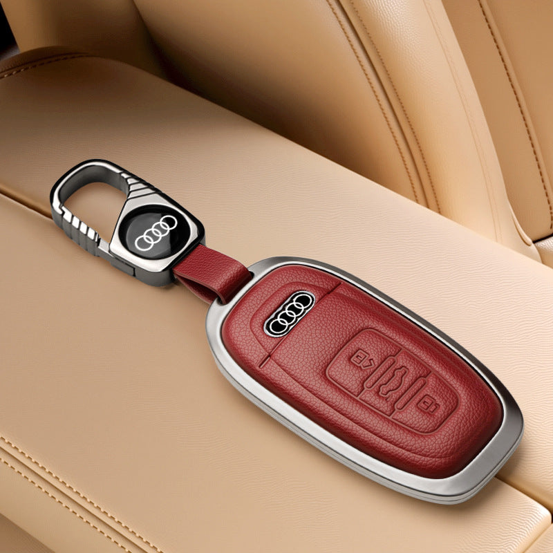 Audi Leather Key Fob Cover