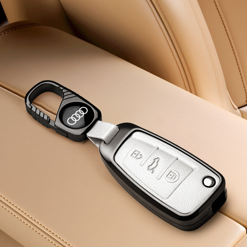 Audi Leather Key Fob Cover