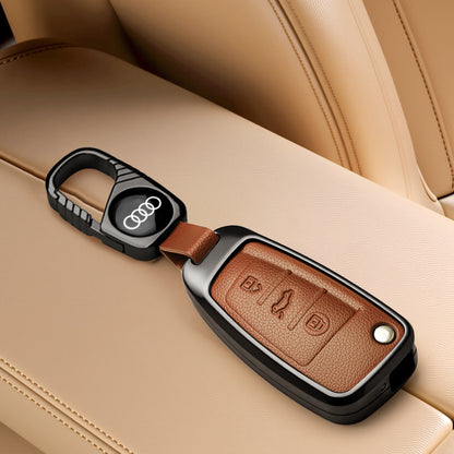 Audi Leather Key Fob Cover