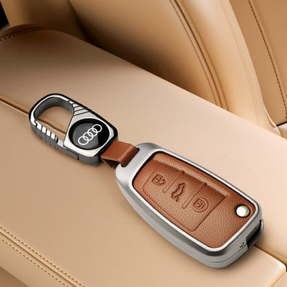 Audi Leather Key Fob Cover