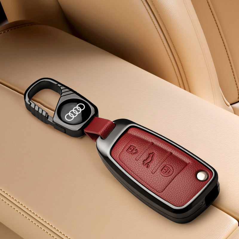 Audi Leather Key Fob Cover