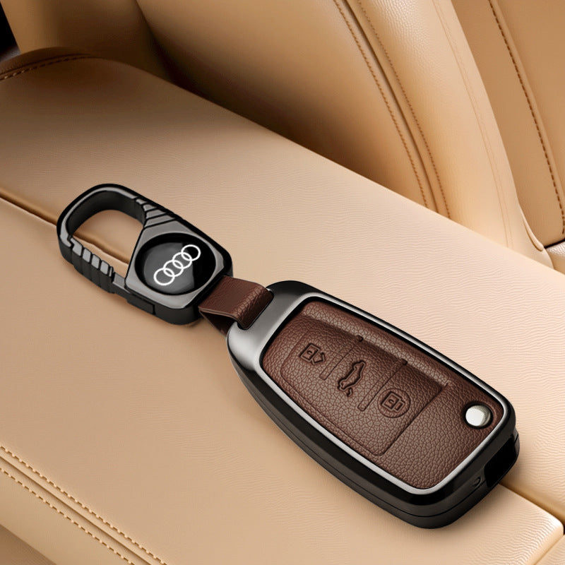 Audi Leather Key Fob Cover
