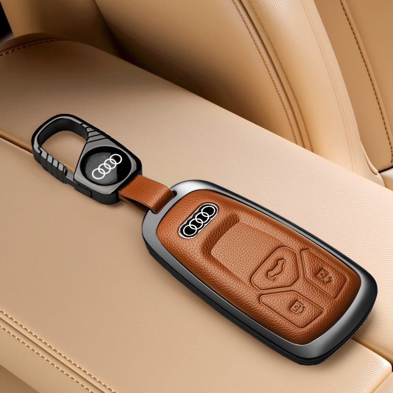 Audi Leather Key Fob Cover