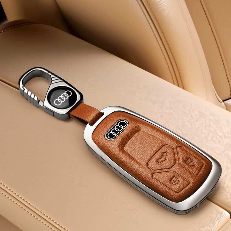 Audi Leather Key Fob Cover
