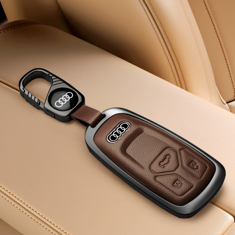 Audi Leather Key Fob Cover