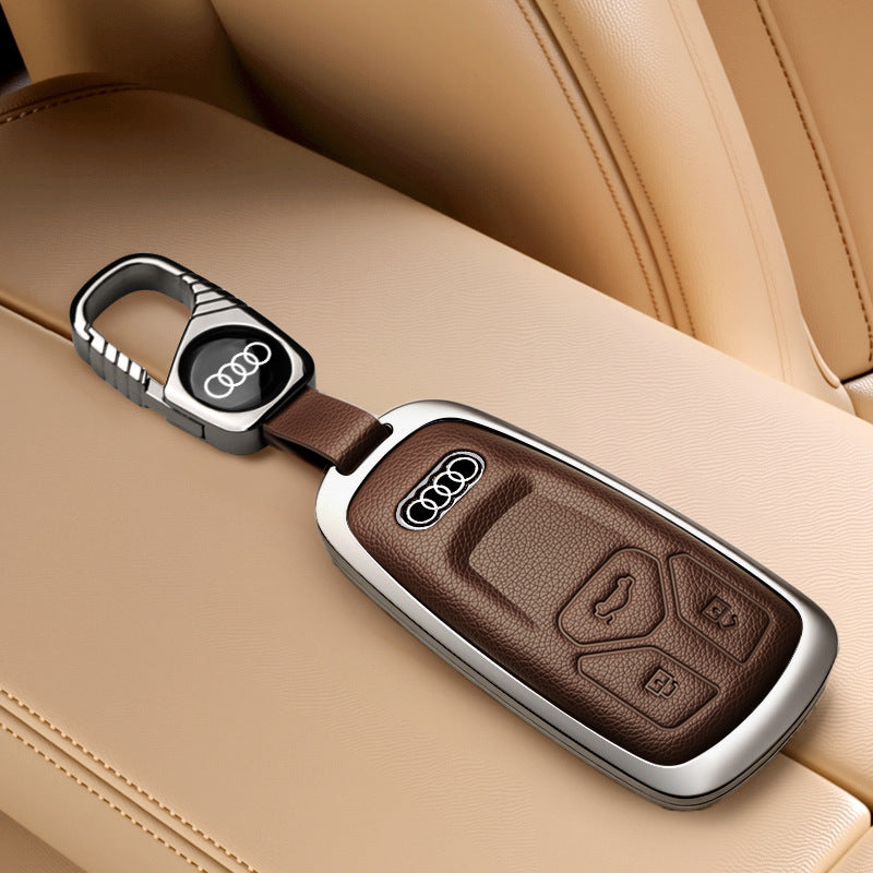 Audi Leather Key Fob Cover