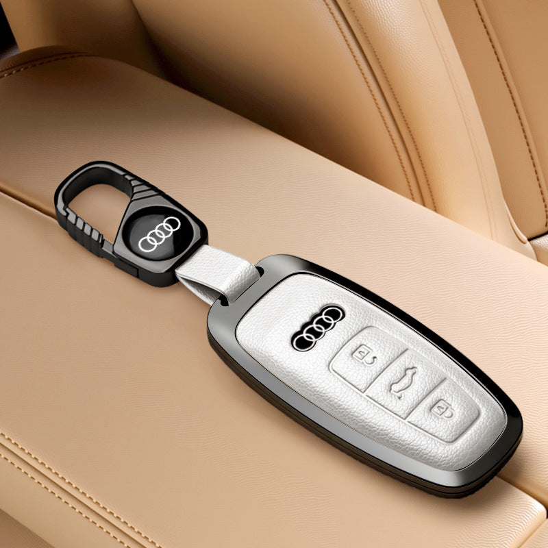Audi Leather Key Fob Cover