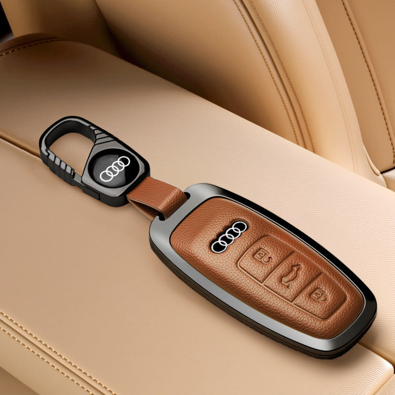 Audi Leather Key Fob Cover