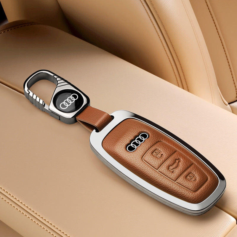 Audi Leather Key Fob Cover