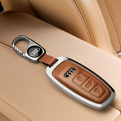 Audi Leather Key Fob Cover