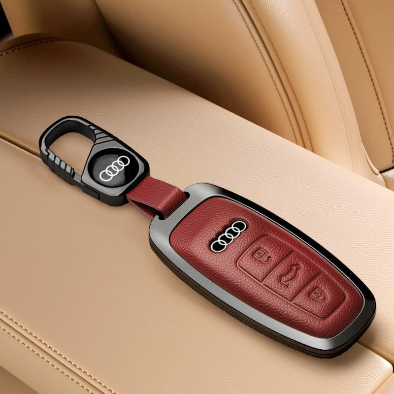 Audi Leather Key Fob Cover
