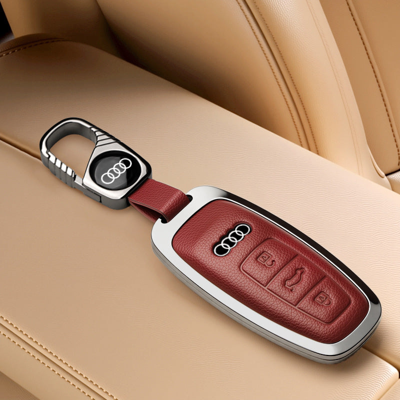 Audi Leather Key Fob Cover