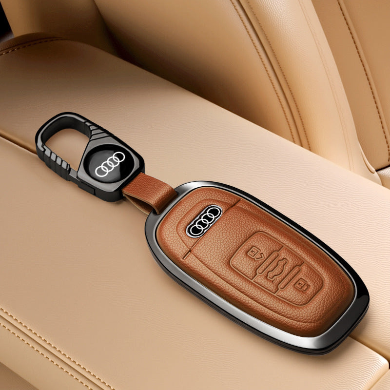 Audi Leather Key Fob Cover