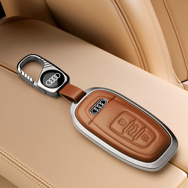 Audi Leather Key Fob Cover