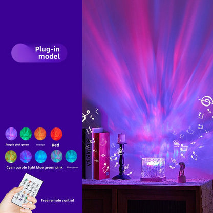 Aurora Projection Night Light